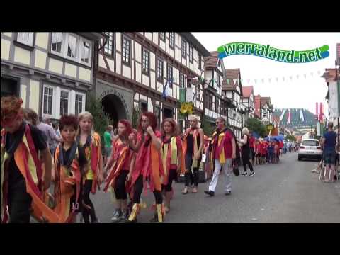 Werraland.net Vor Ort - Wanfried Schützenfest Festzug 2015