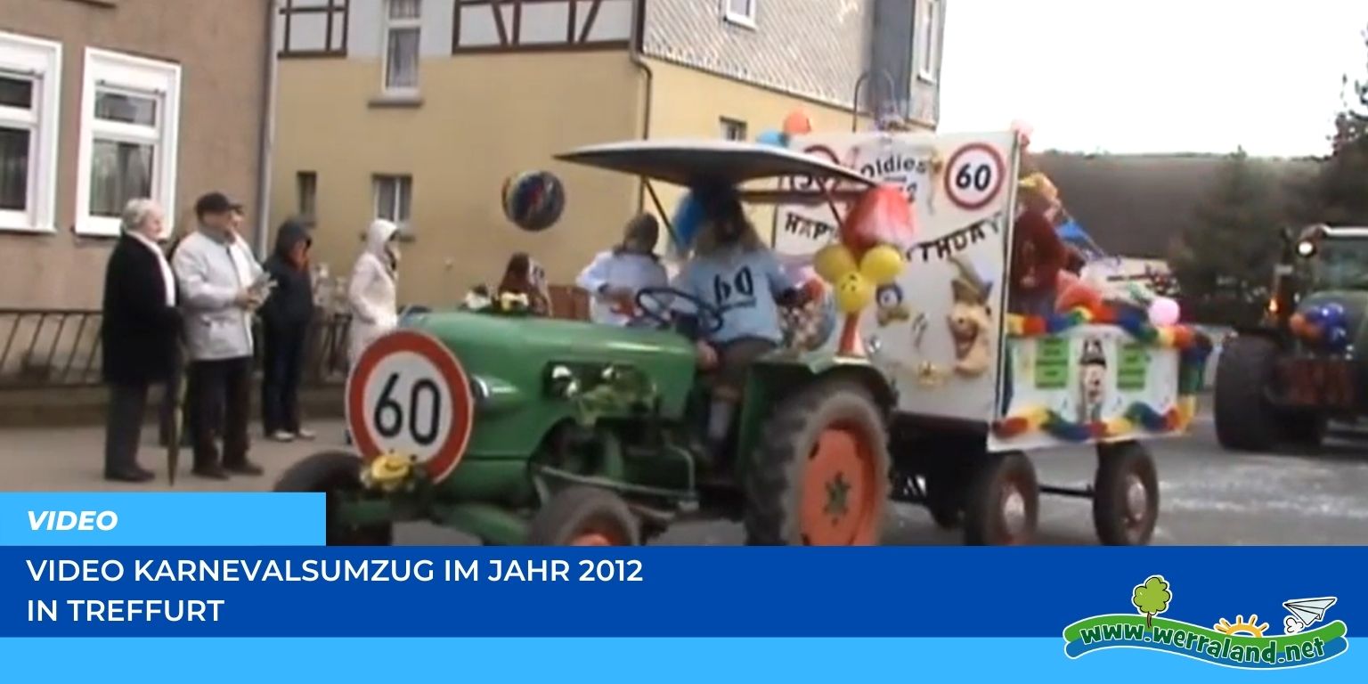 Werraland.net vor Ort – Video vom Karnevalsumzug 2012 in Treffurt