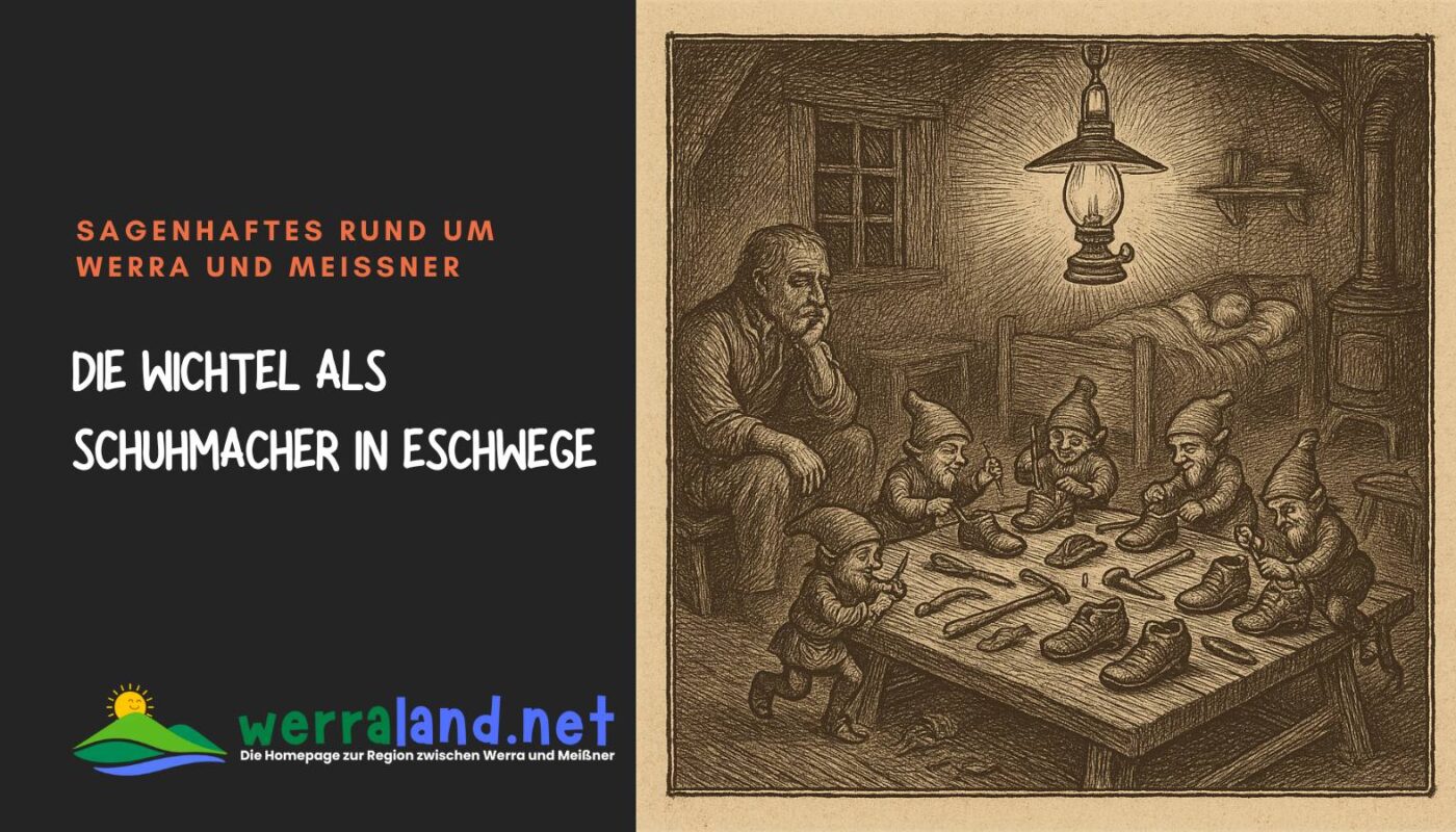 Titelbild: Die Wichtel als Schuhmacher in Eschwege