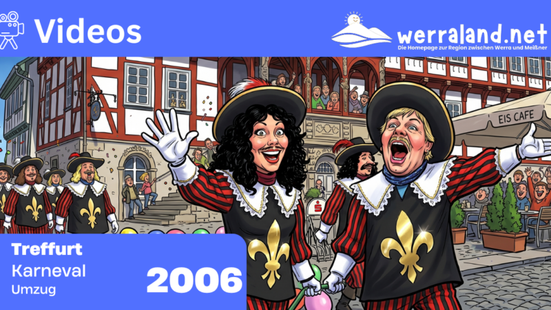 Werraland.net vor Ort – Video vom Karnevalsumzug 2006 in Treffurt