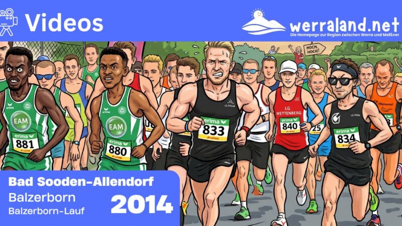 Werraland.net vor Ort – Video vom Balzerbornlauf 2014 in Bad Sooden-Allendorf