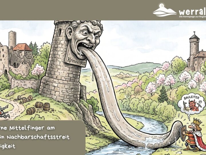 Der steinerne Mittelfinger am Hanstein: Ein Nachbarschaftsstreit für die Ewigkeit