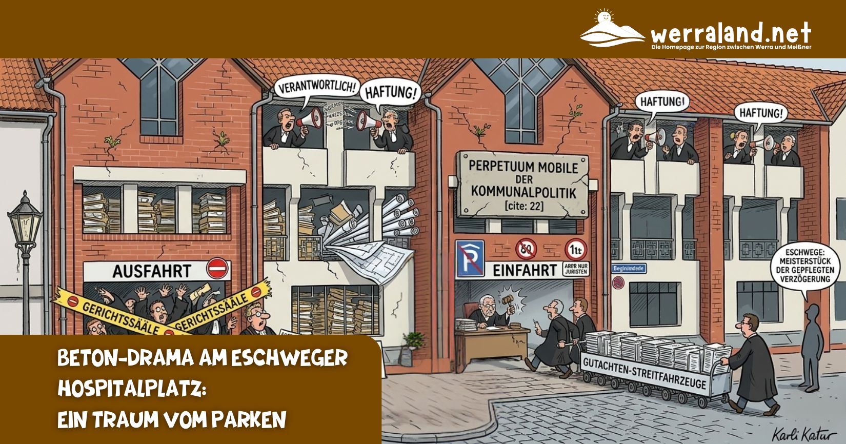 Beton-Drama am Eschweger Hospitalplatz: ein Traum vom Parken