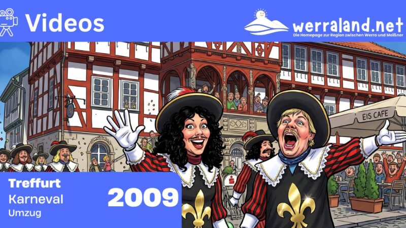 Werraland.net vor Ort – Video vom Karnevalsumzug 2009 in Treffurt