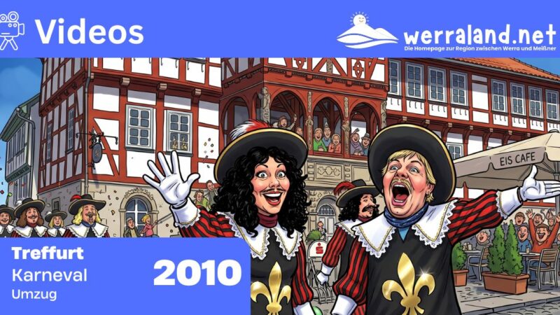 Werraland.net vor Ort – Video vom Karnevalsumzug 2010 in Treffurt