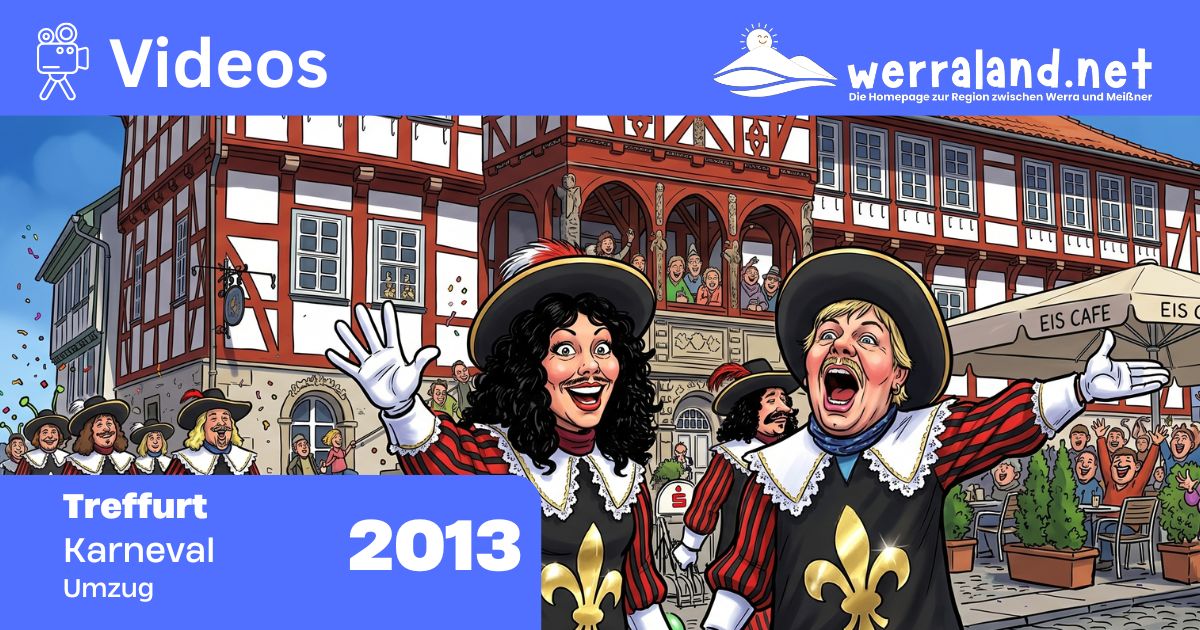 Werraland.net vor Ort – Video vom Karnevalsumzug 2013 in Treffurt