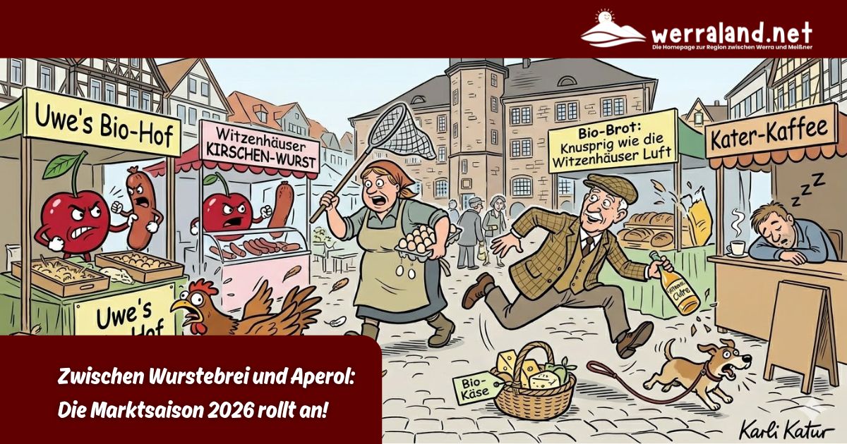 Zwischen Wurstebrei und Aperol: Die Marktsaison 2026 rollt an!